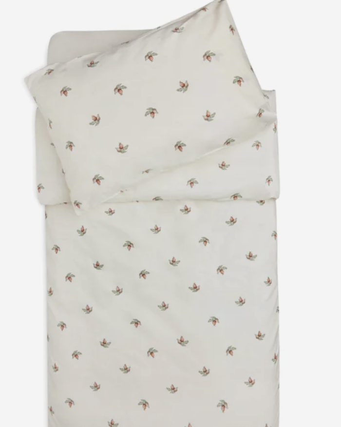 Jollein Donsovertrek bed 100x135 cm Rosehip