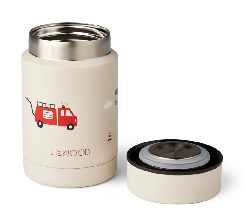 Liewood Food jar Emergency Vehicle