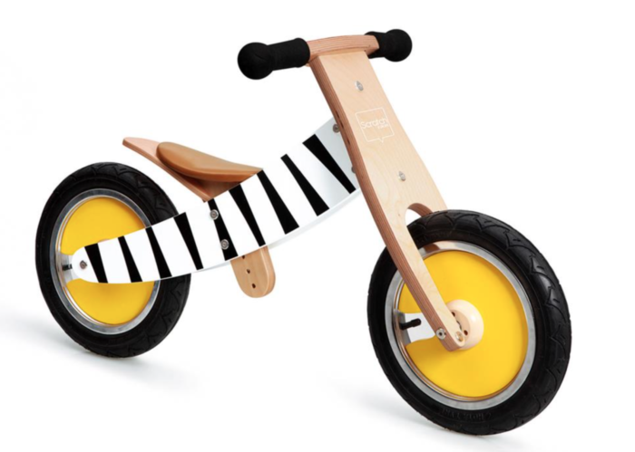 Scratch Balance Bike zebra