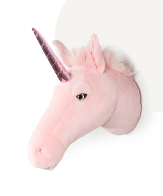 Wolf & Soft Kop Roze Unicorn