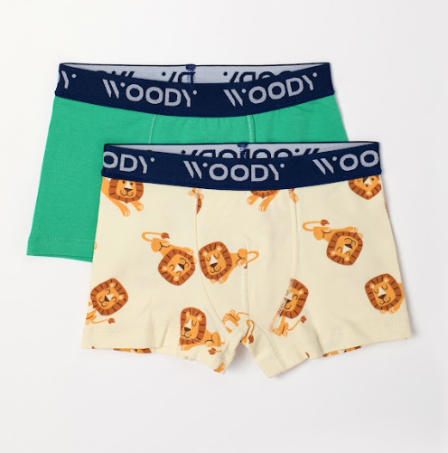 Woody Set boxershort Leeuwenprint