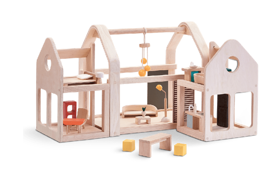 Plan Toys Schuif en ga Poppenhuis