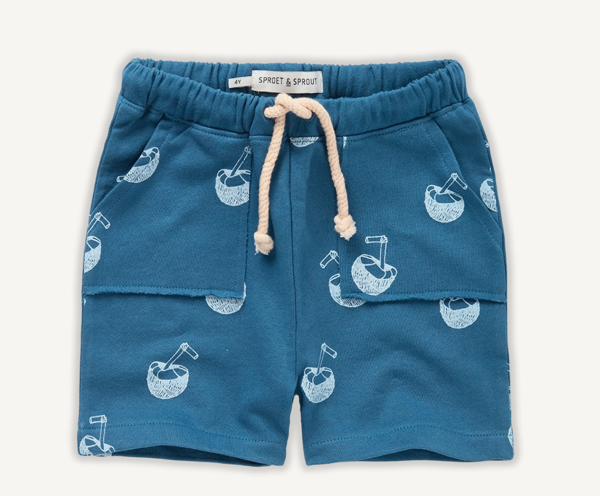 Sproet & Sprout Short coconut print