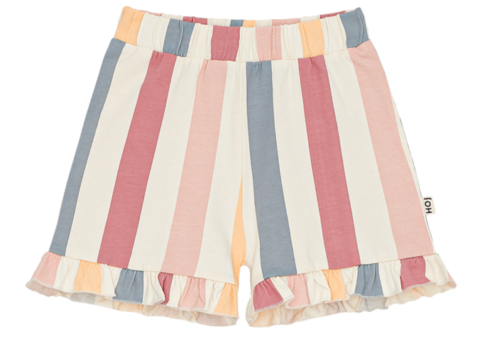 House of Jamie short rainbow stripes