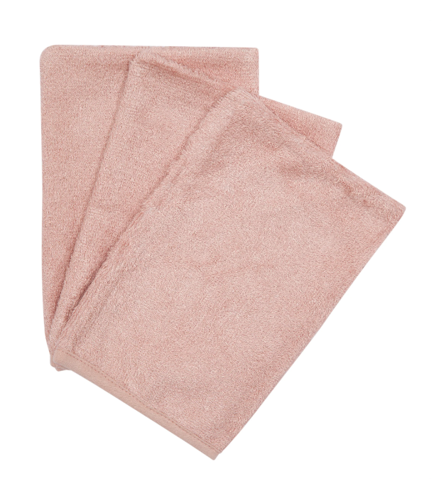 Timboo Set washandjes Misty Roze