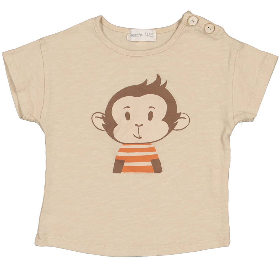 Bean’s T-shirt Monkey sand