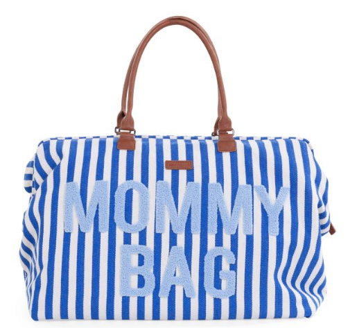 Childhome Mommy Bag stripes blauw