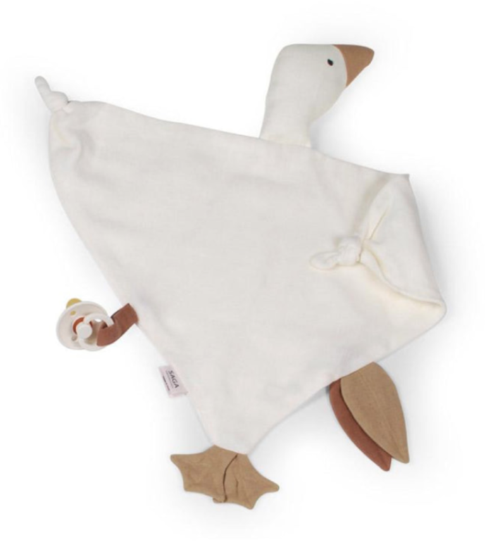 Saga Knuffeldoekje Goose cream