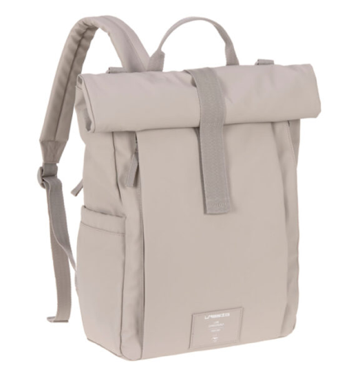 Lassig Rugzak Rolltop UP taupe