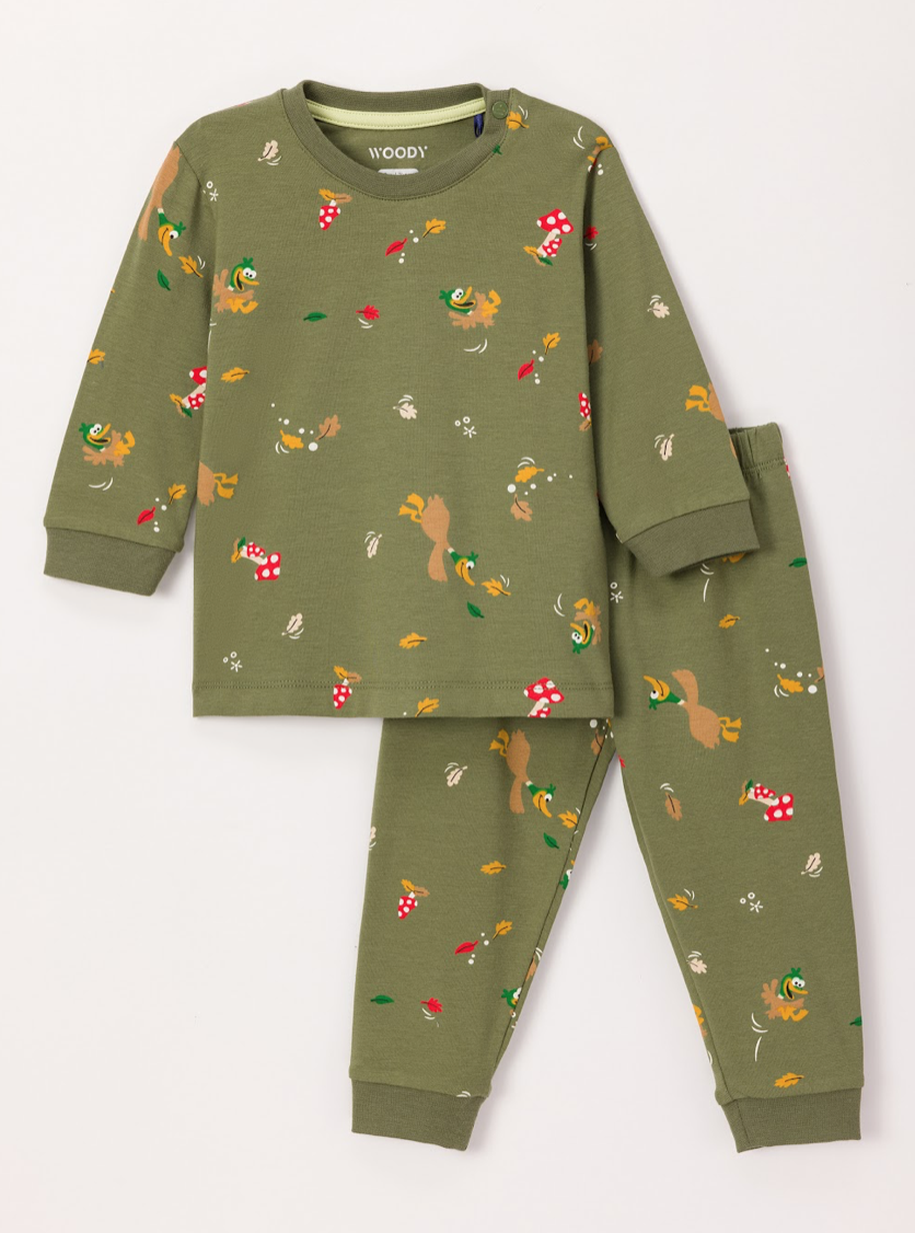 Woody Pyjama eend all over print