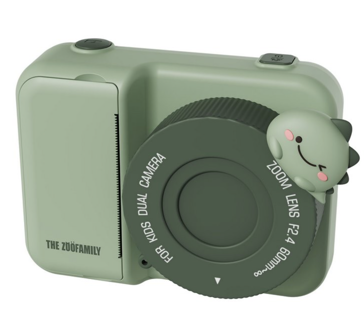 The Zoofamily Zoo print camera dino