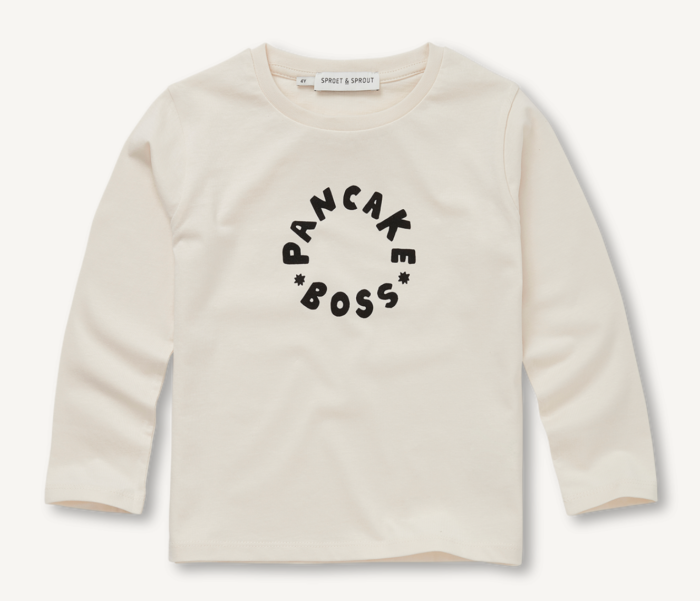 Sproet & Sprout T-shirt lange mouwen pancake boss