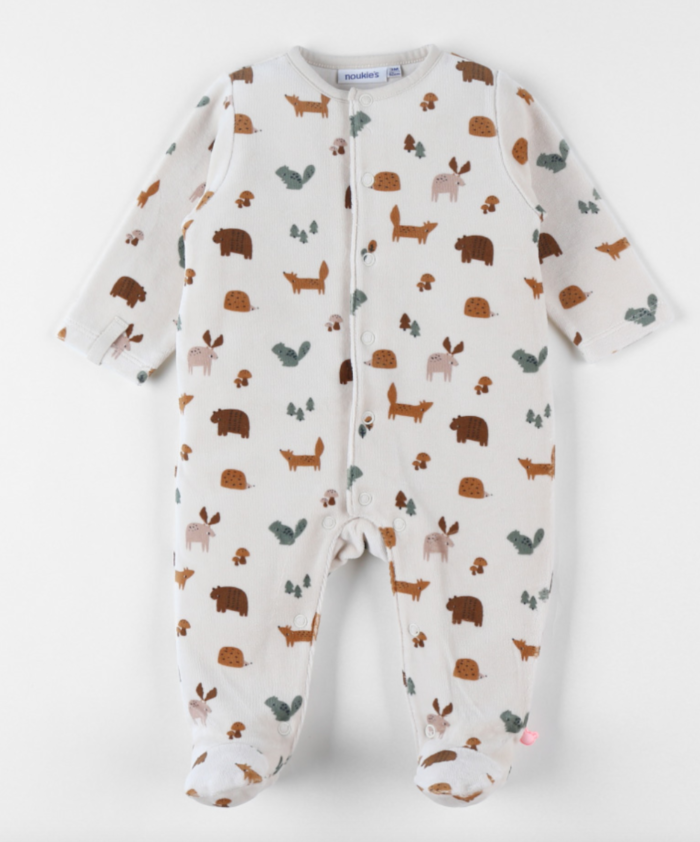 Noukie's Pyjama Velours dieren