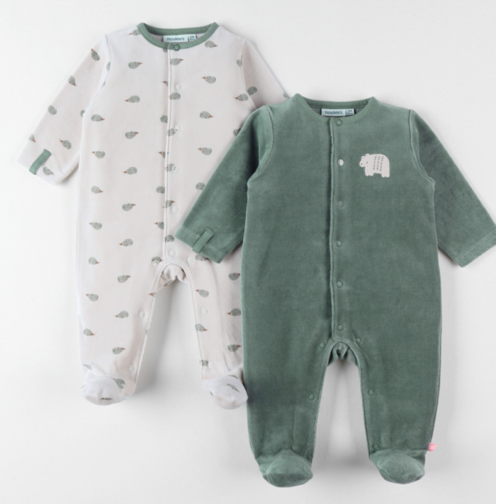 Noukie's Set pyjama's groen