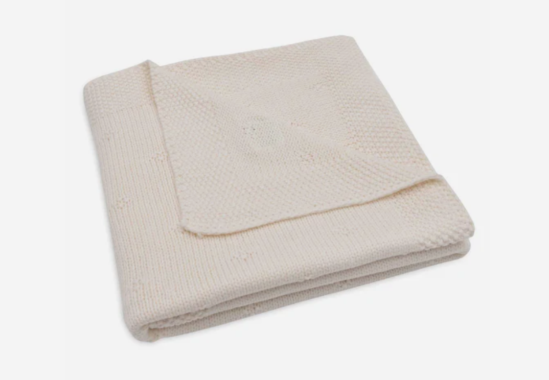 Jollein Deken 75×100 cm cosy knit ivory