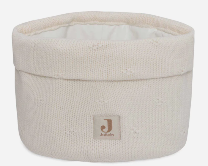 Jollein Commodemandje Cosy knit ivory