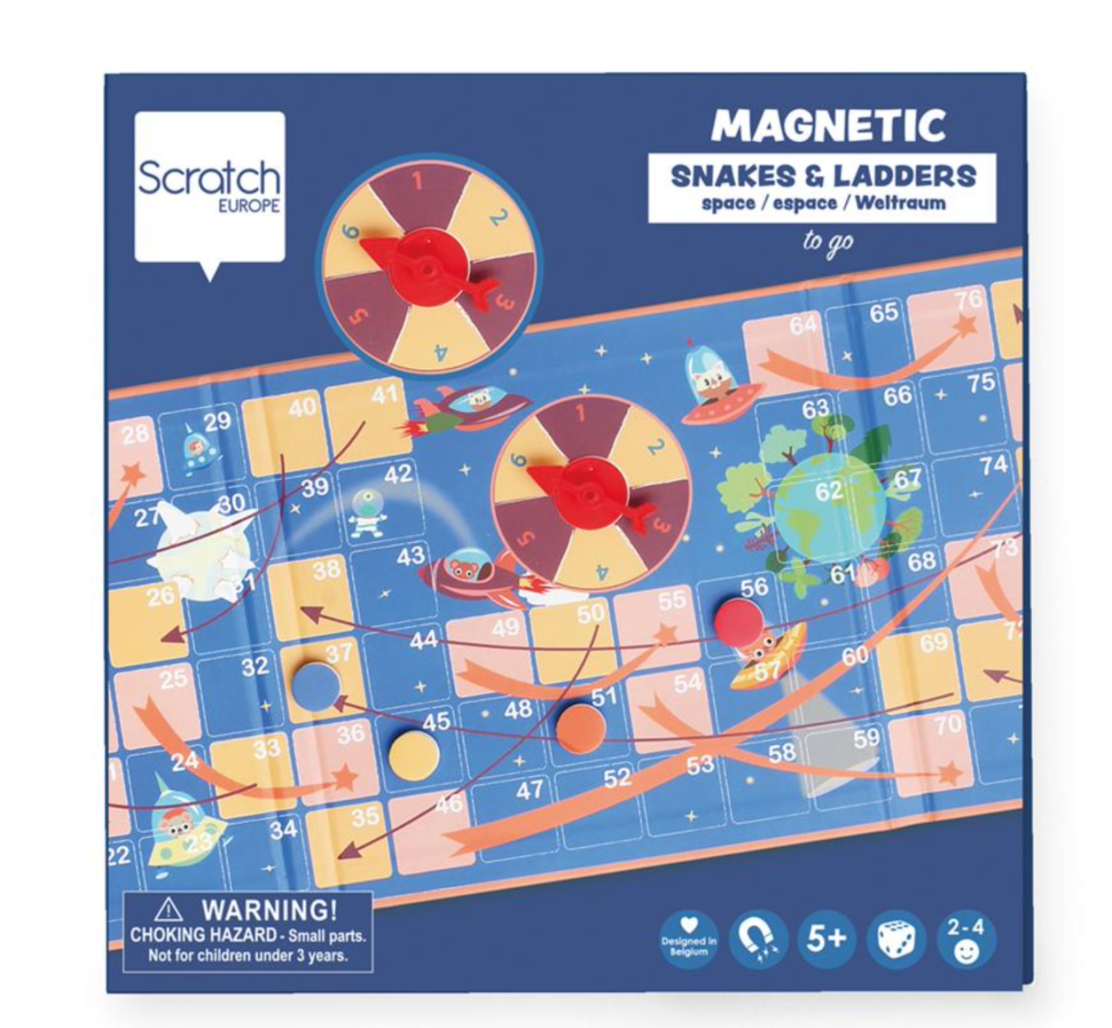 Scratch Magnetische slangen en ladders