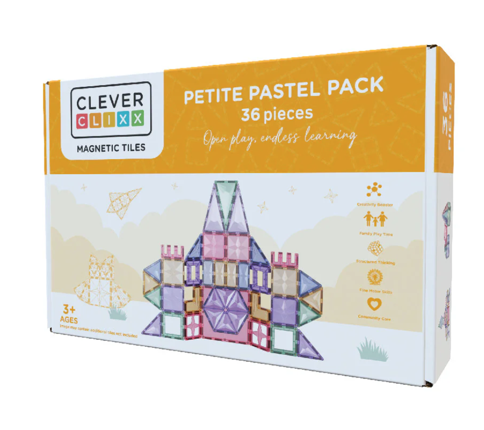 Cleverclixx Petite Pastel Pack 36 stuks