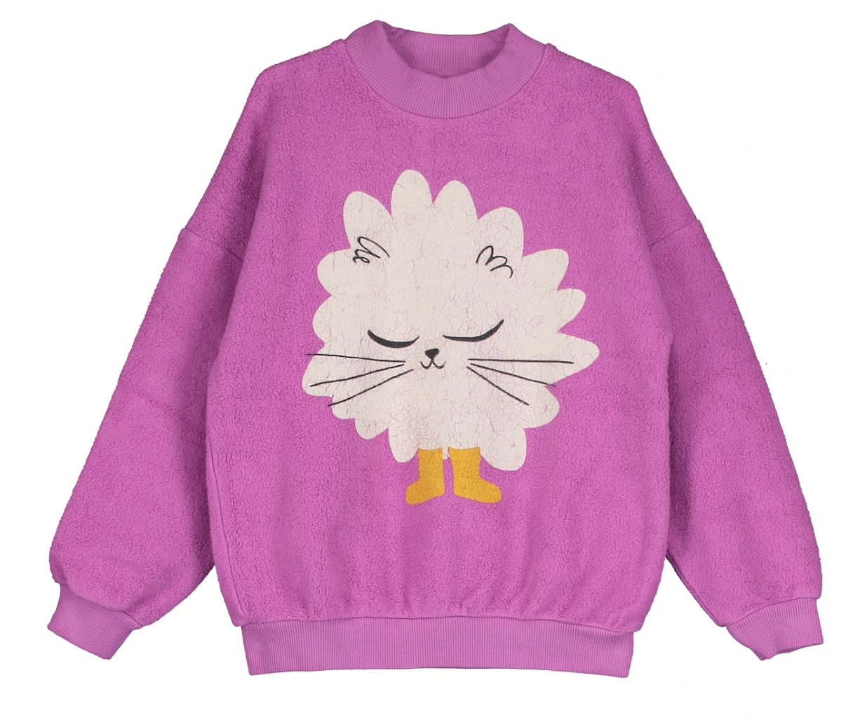 Lötiekids Sweater teddy paars